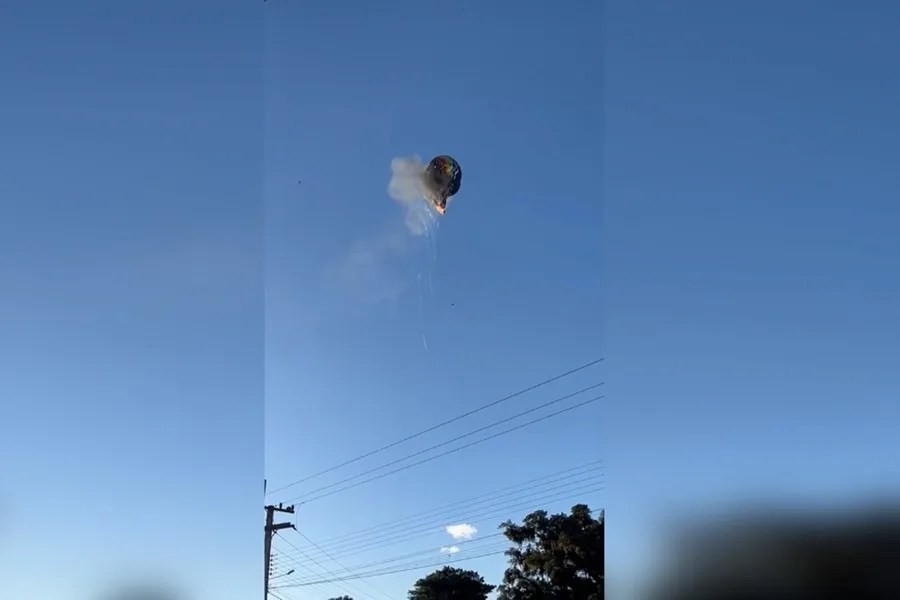 Accidente fatal en Santa Catarina: ocho muertos al desplomarse un globo aerostático con pasajeros en Brasil