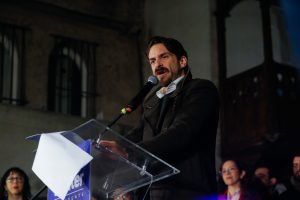 Gonzalo Winter destaca unidad y propuestas en cierre de campaña de primarias del Frente Amplio