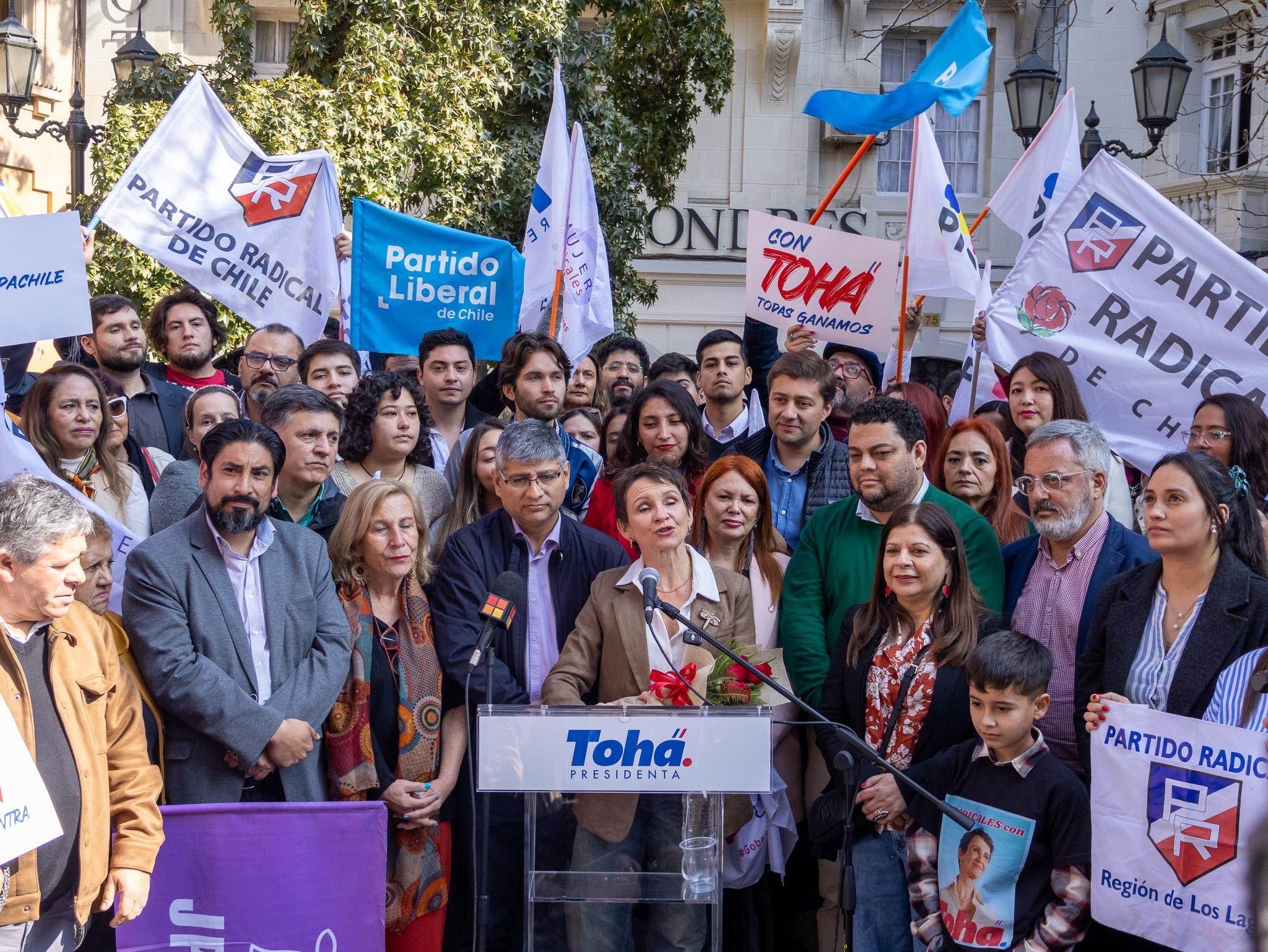 Partidos Radical y Liberal aún no confirman aportes a la campaña de Carolina Tohá