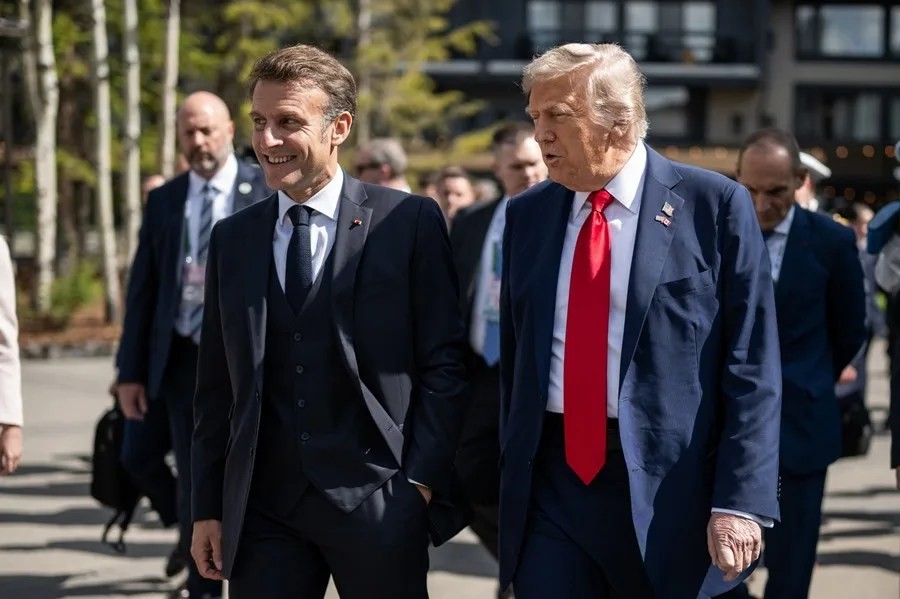 Trump desmiente a Macron y niega que abandonara la cumbre del G7 para negociar un alto el fuego en Oriente Medio