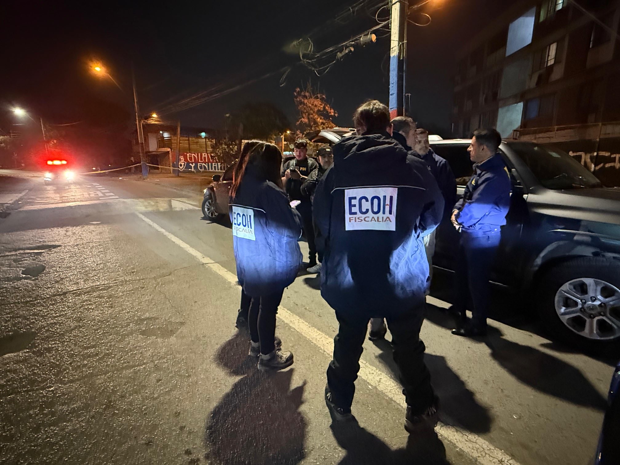 Incidente con tiroteo múltiple en Melipilla deja tres heridos y un adolescente con lesiones leves