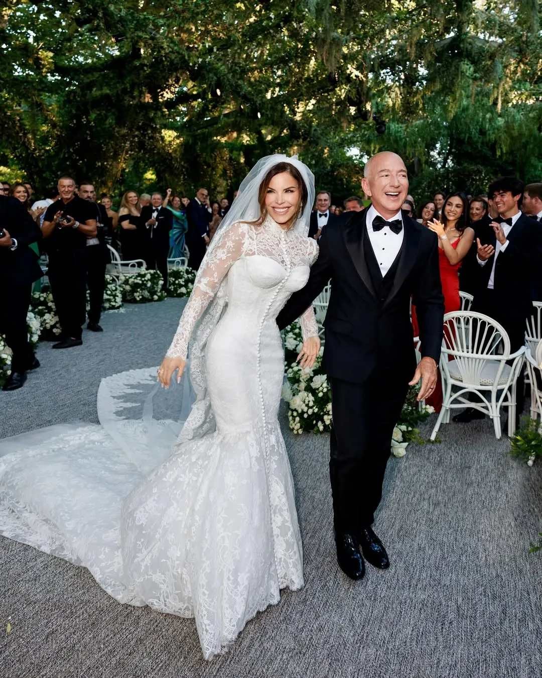 Jeff Bezos y Lauren Sánchez celebran una lujosa boda en Venecia con un costo millonario
