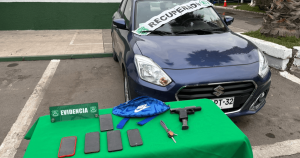 Desarticulan banda dedicada a robos en Puente Alto y San Miguel con cuatro detenidos