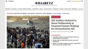 Soldados israelíes reciben órdenes de disparar a palestinos que buscan alimentos en Gaza, revela Haaretz
