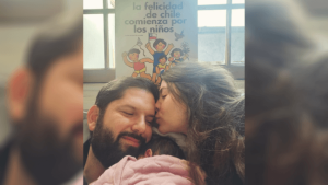 Gabriel Boric celebra con emotivo mensaje la llegada de su hija Violeta
