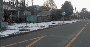 Lonquimay alcanza -15 grados, la temperatura más baja del año en la región de La Araucanía