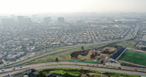 Avanza la construcción del Parque Inundable Víctor Jara para mitigar inundaciones en Santiago