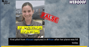 Imagen viral sobre piloto israelí capturada por Irán resulta ser de una aviadora chilena