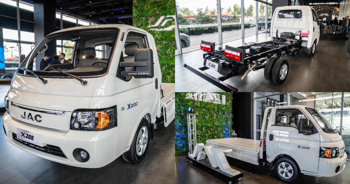 JAC X200 vuelve al mercado chileno con mejoras y garantía de por vida