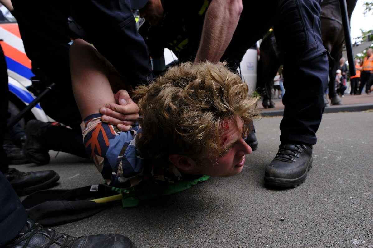 Protestas en La Haya marcan la cumbre de la OTAN con reclamos y bloqueos