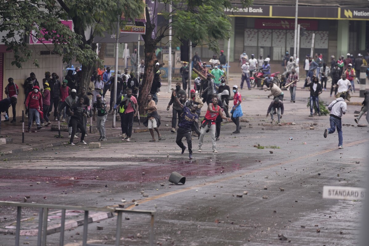 Protestas en Nairobi con enfrentamientos entre manifestantes y policía en aniversario de movilizaciones contra la brutalidad policial